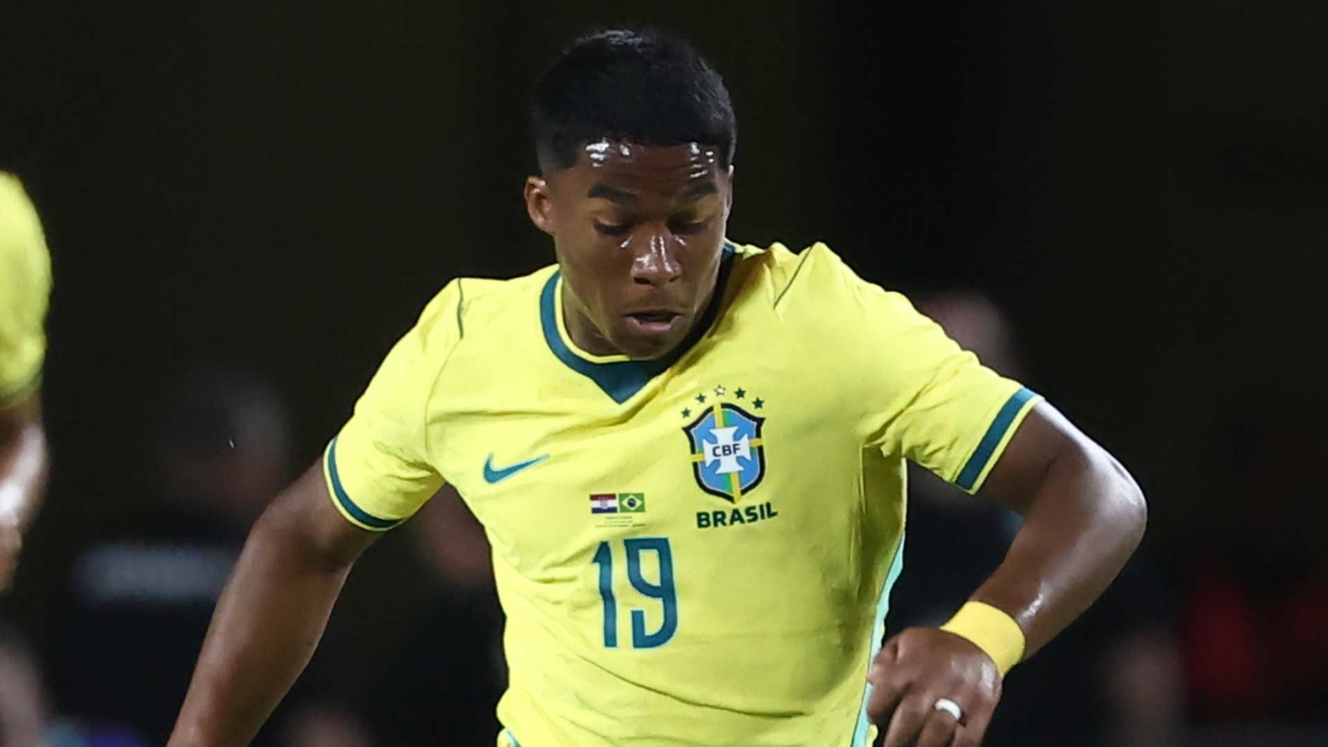 エンドリックはブラジル代表での決勝ゴール後、アンチェロッティ監督に